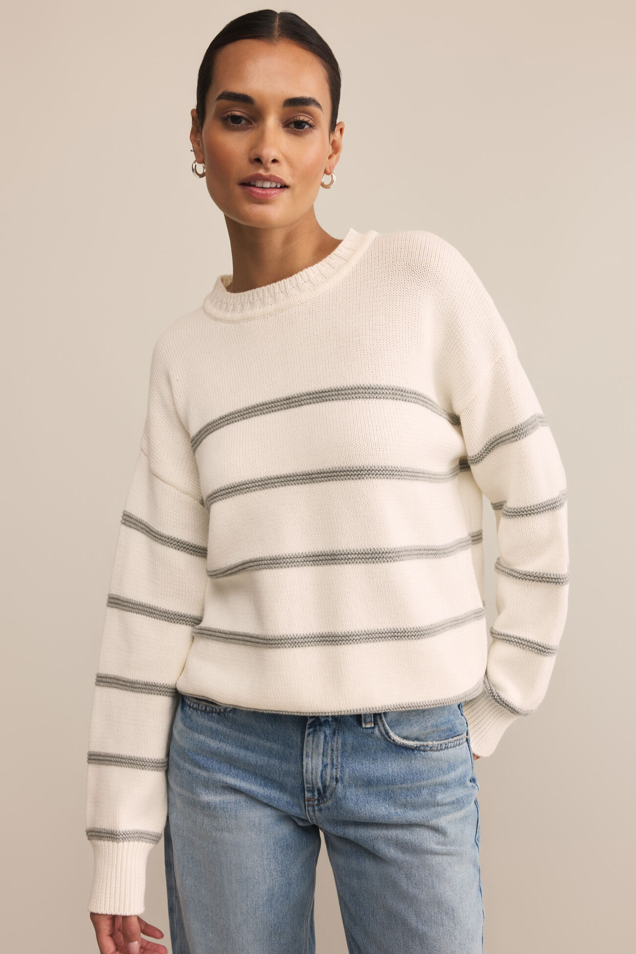 Boyfriend Striped Sweater