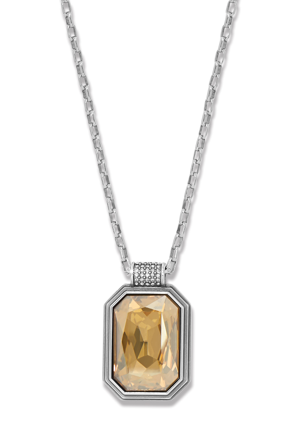 Meridian Aurora 67 Golden Stone Necklace