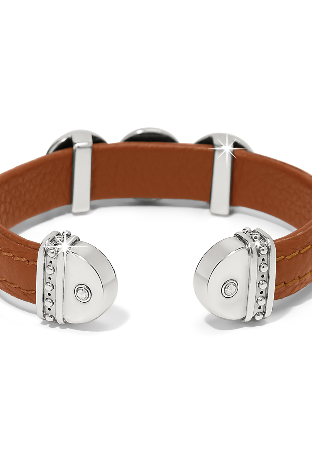 Mosaic Two Tone Luggage Disc Cuff