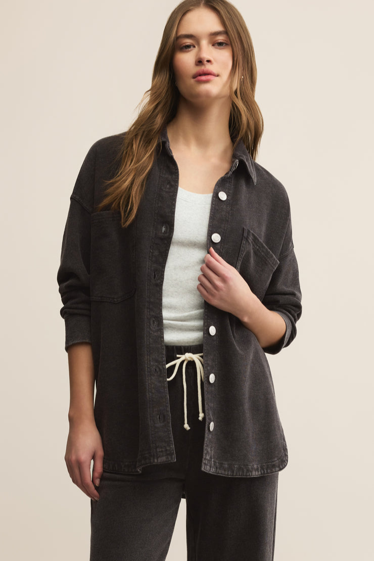 All Day Knit Denim Jacket