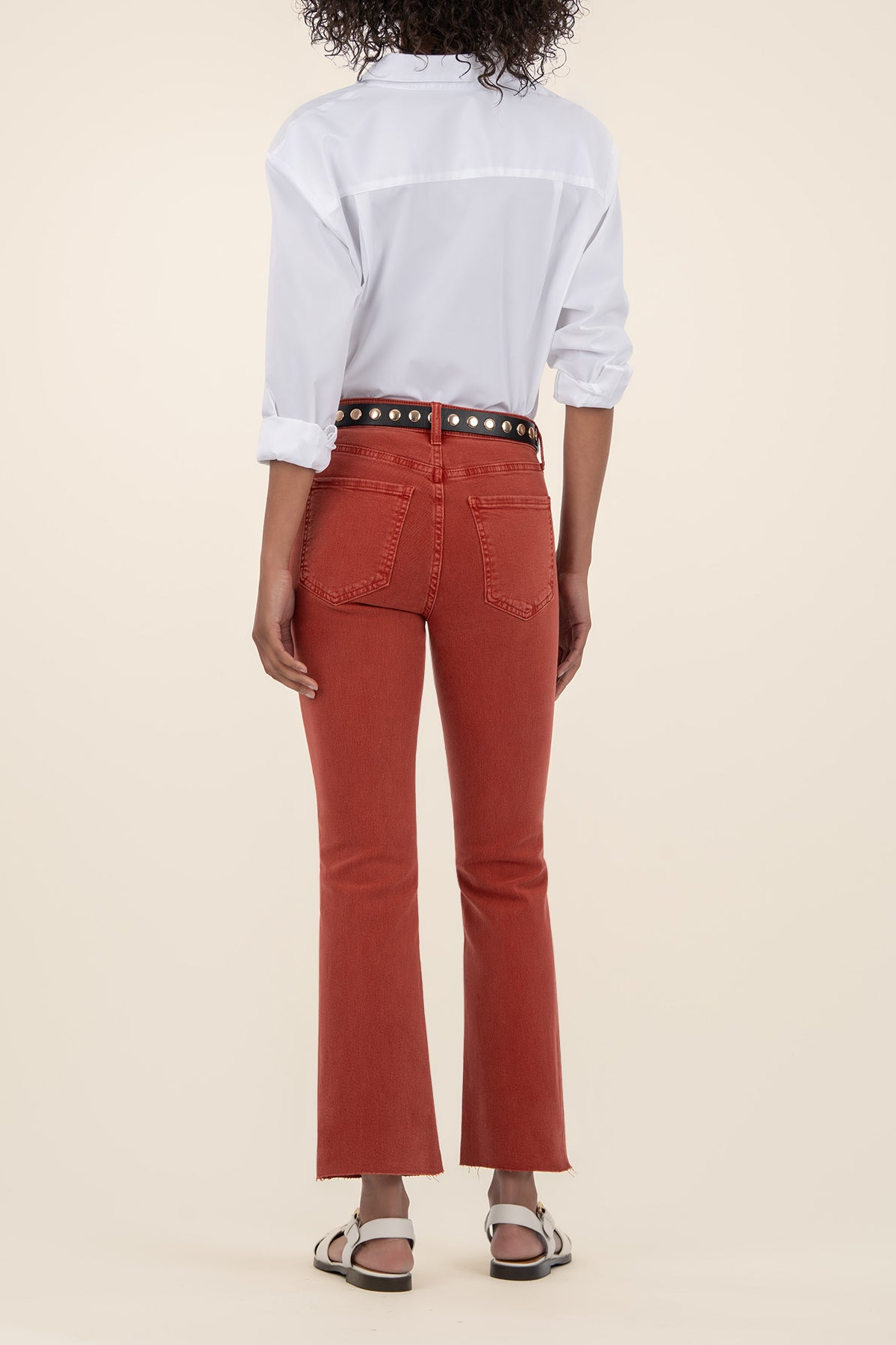 Kelsey High Rise Ankle Flare