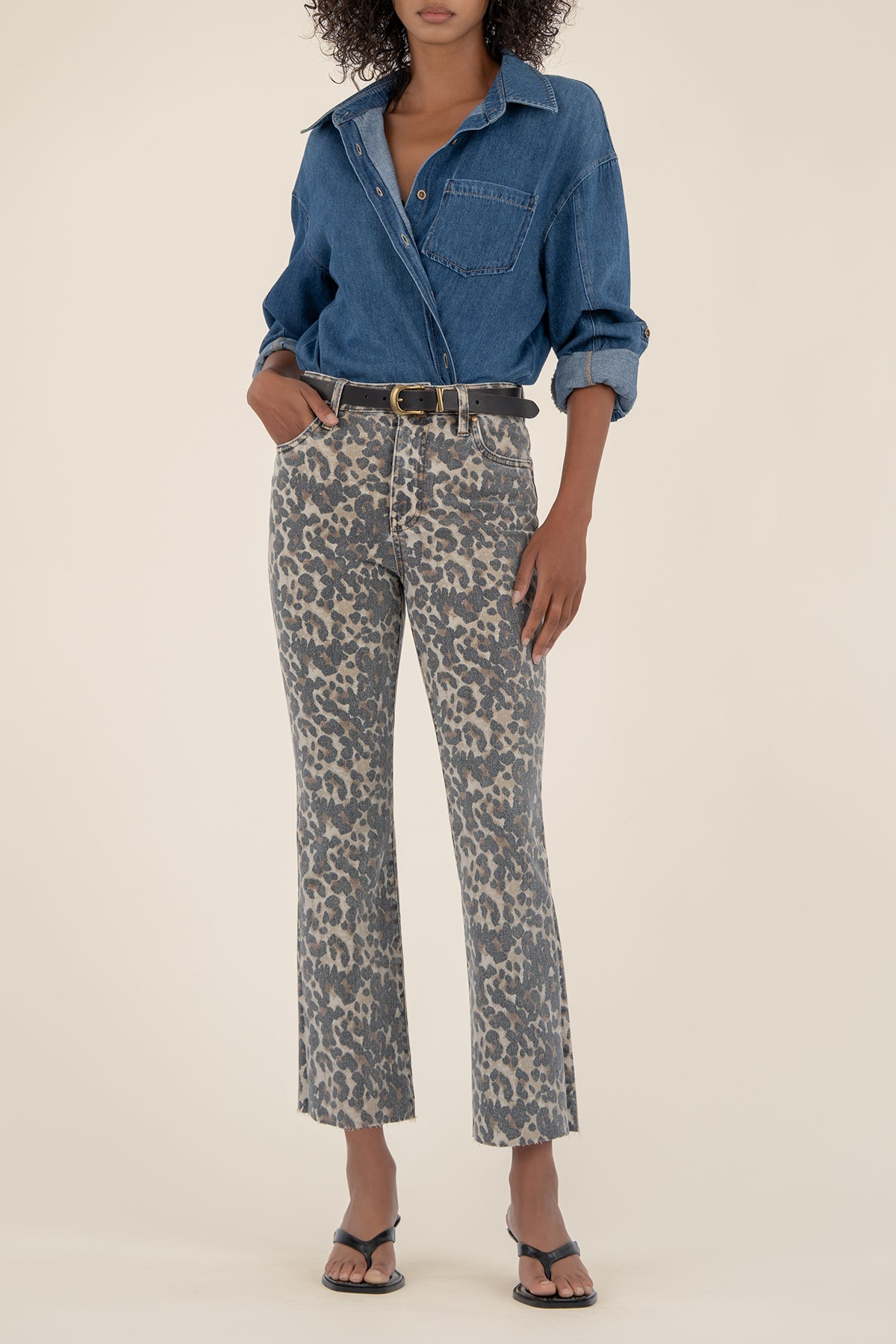 High Rise Kelsey Ankle Flare