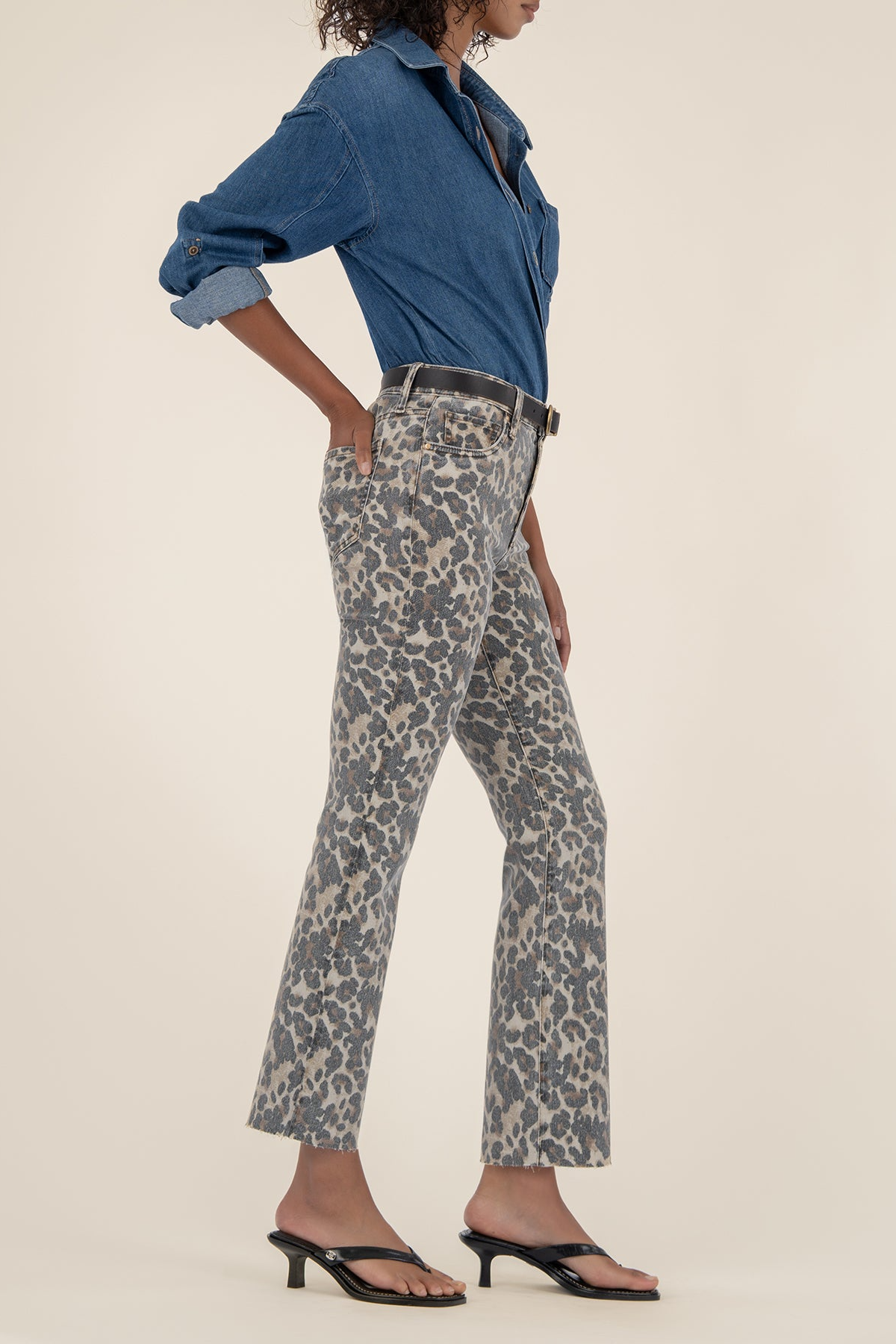 High Rise Kelsey Ankle Flare