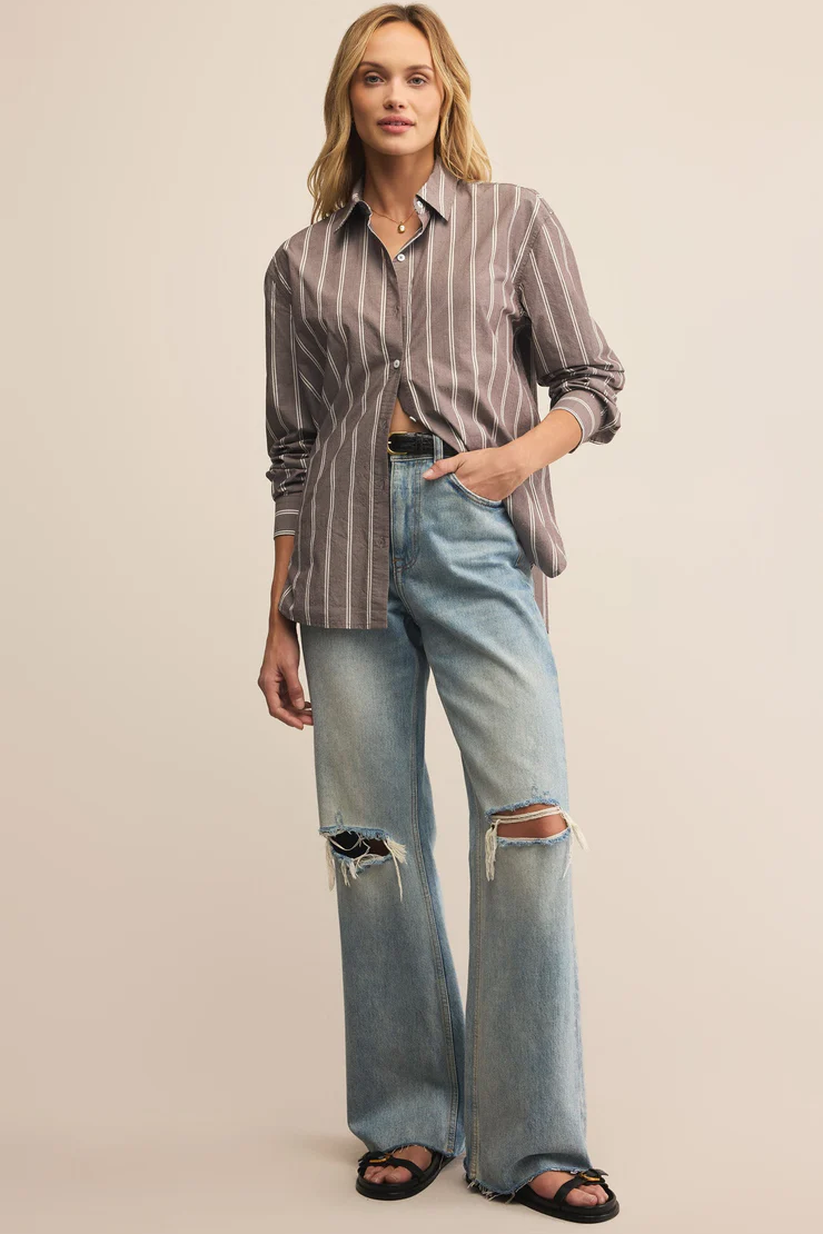 Seaport Striped Poplin Shirt