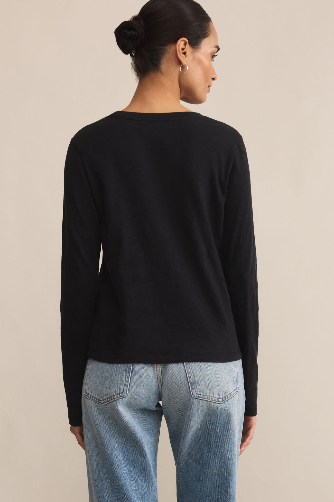 Modern Slub Long Sleeve Tee