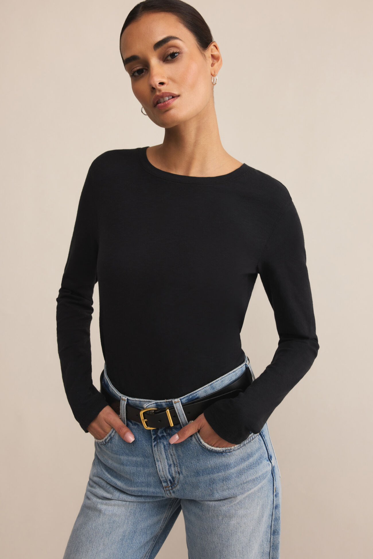 Modern Slub Long Sleeve Tee