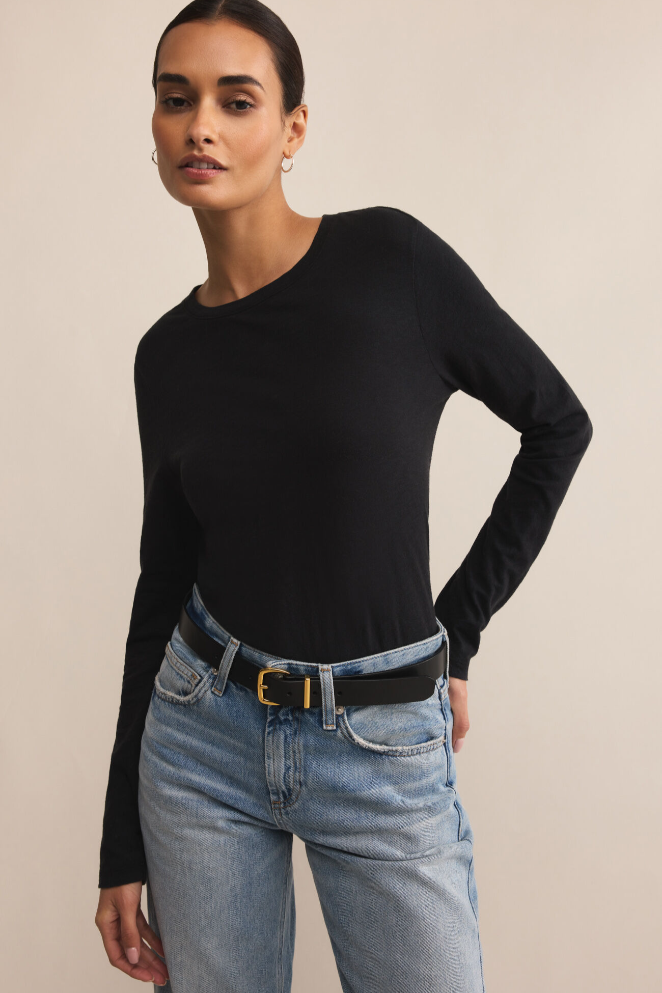 Modern Slub Long Sleeve Tee