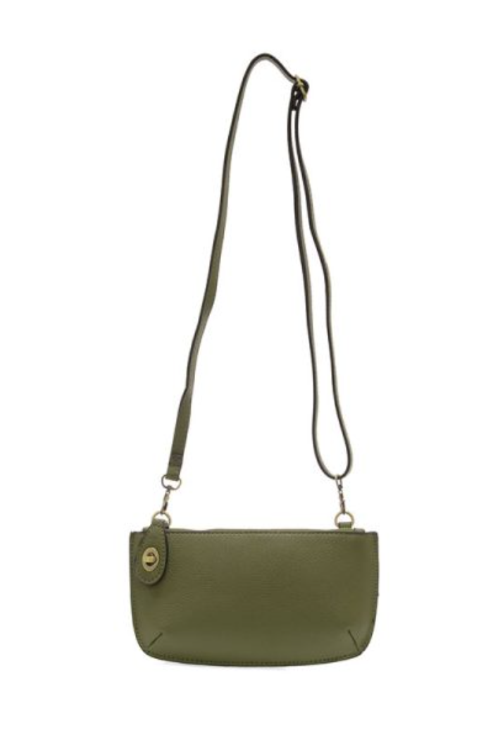 Olive Grove Mini Crossbody Wristlet Clutch