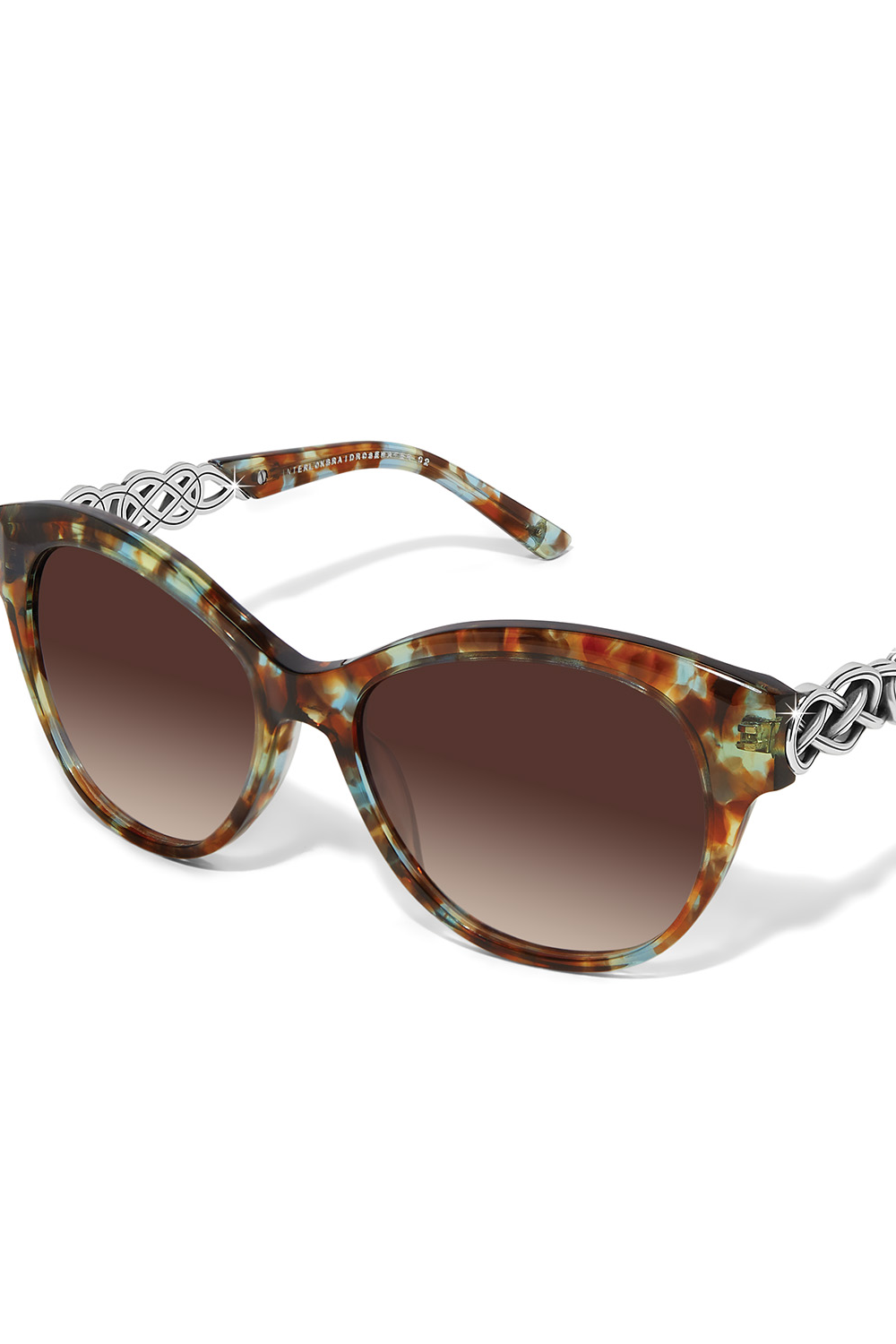 Interlok Braid Blue Havana Sunglasses