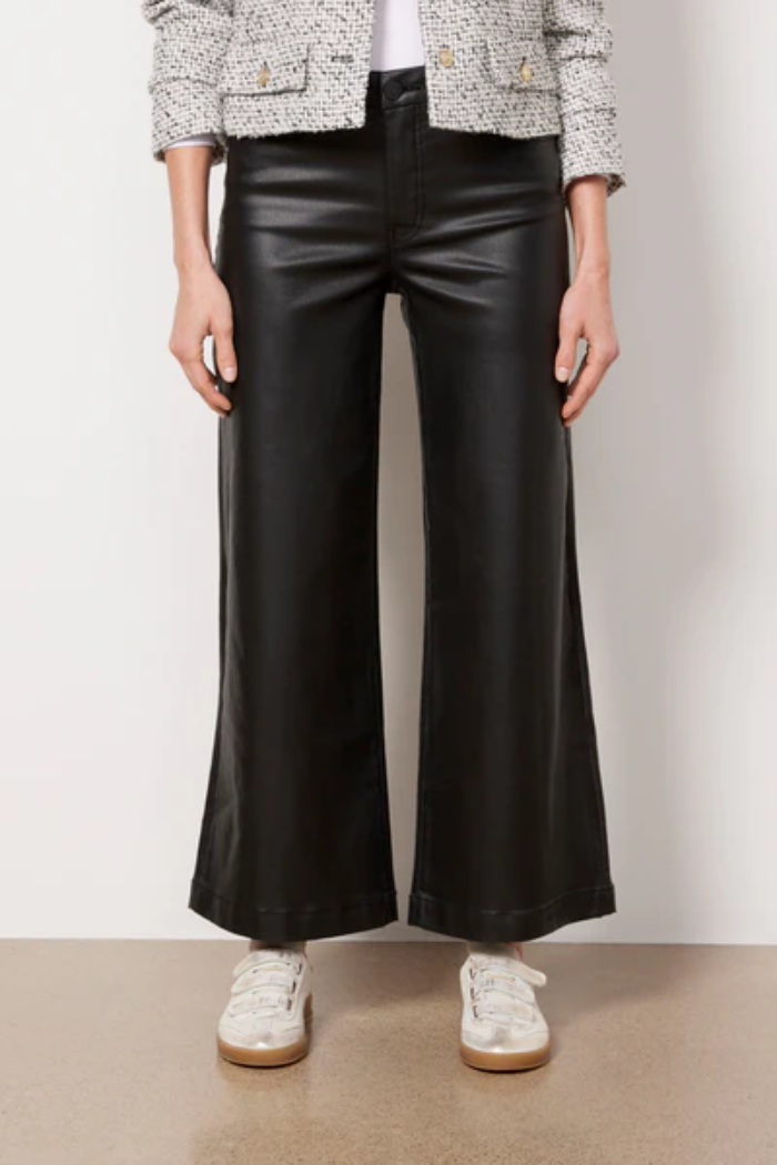 High Rise Meg Fab Ab Wide Leg