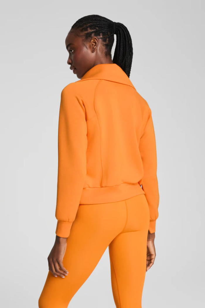 Air Essentials Half Zip-Monarch-Cerulean Blue