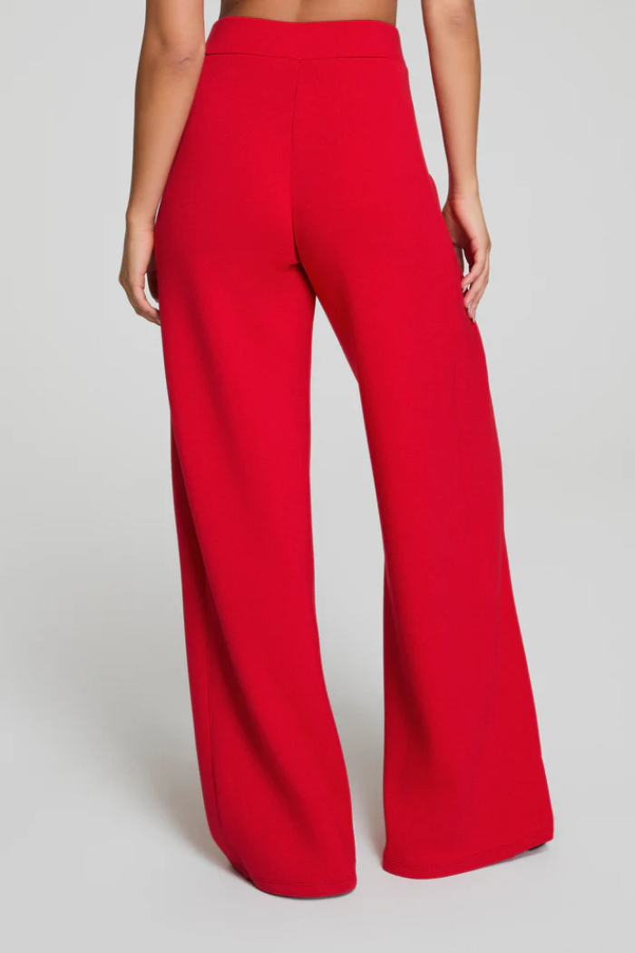 AirEssentials Wide Leg Track Pants-Spanx Red