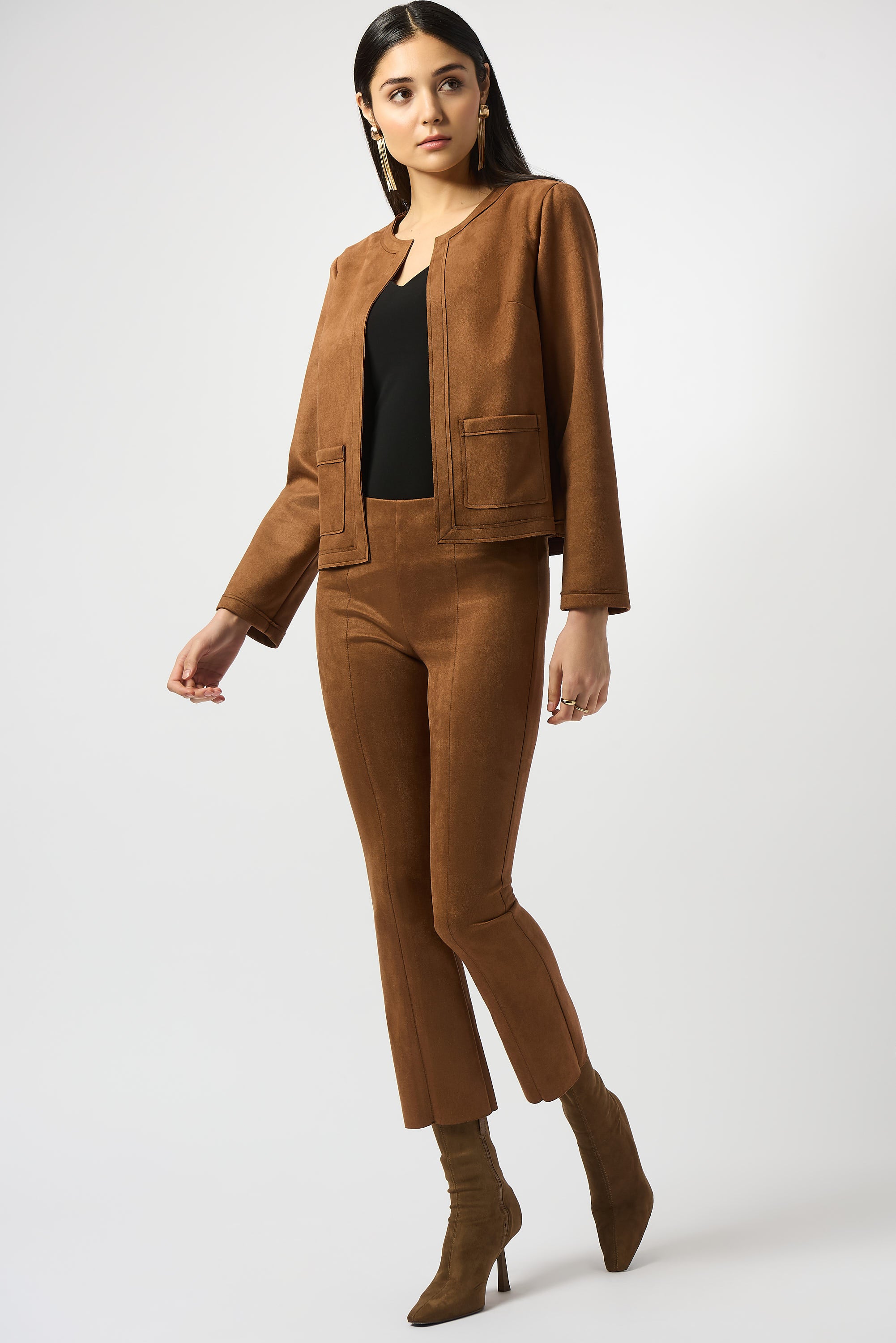 Scuba Suede Straight Jacket