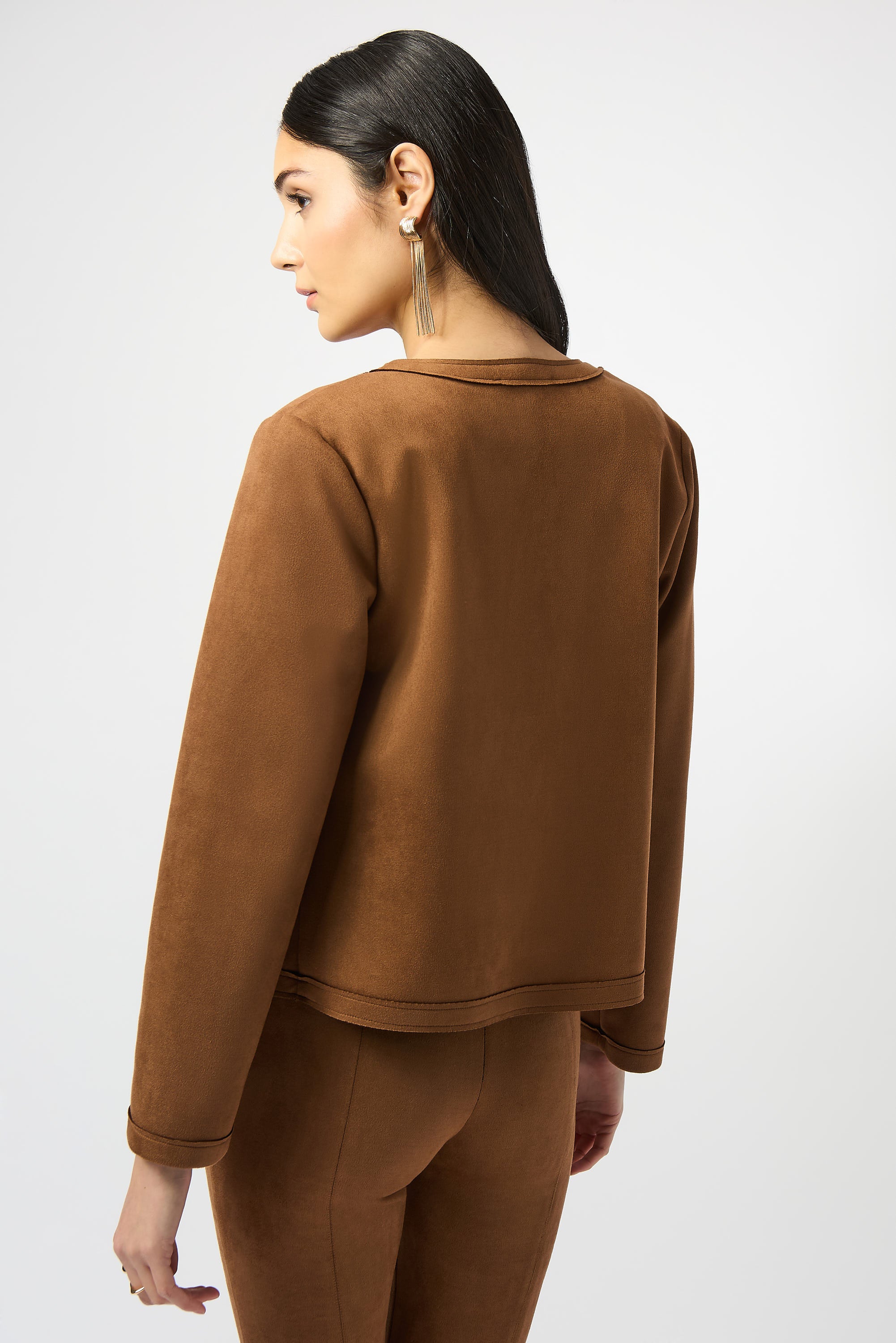 Scuba Suede Straight Jacket