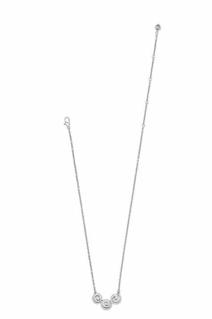 Vertigo Spiral Trio Necklace