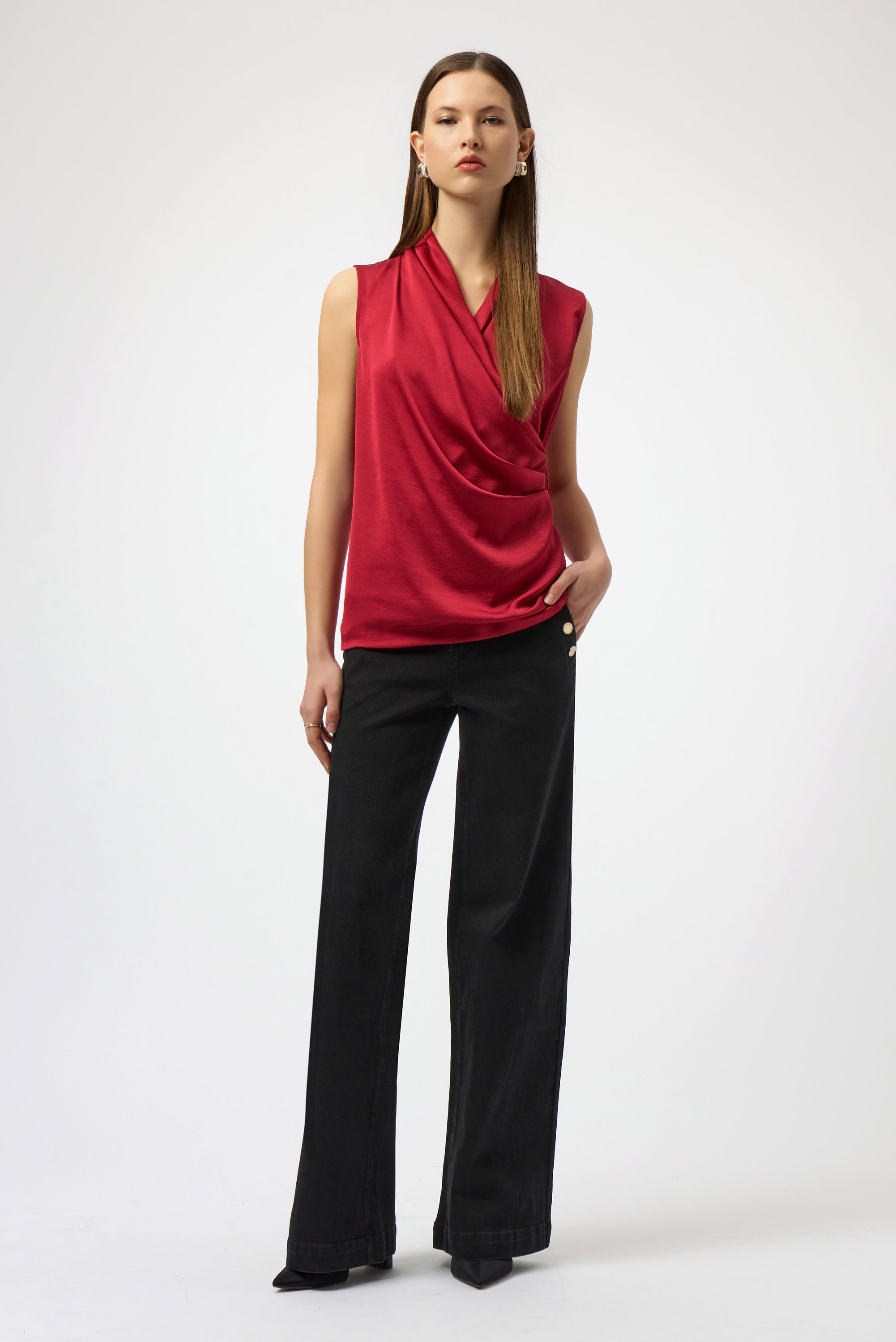 Casual V-neck Pullover