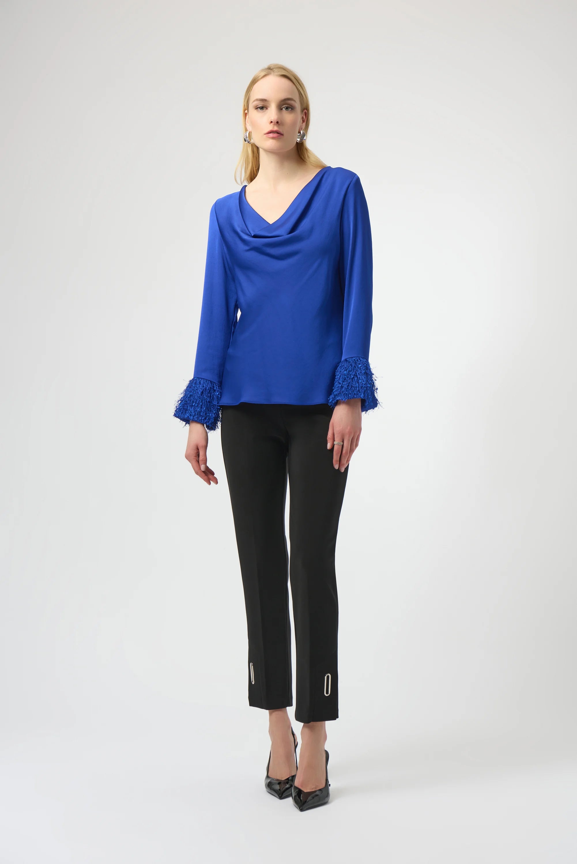 Chic Cowl Neck Pullover