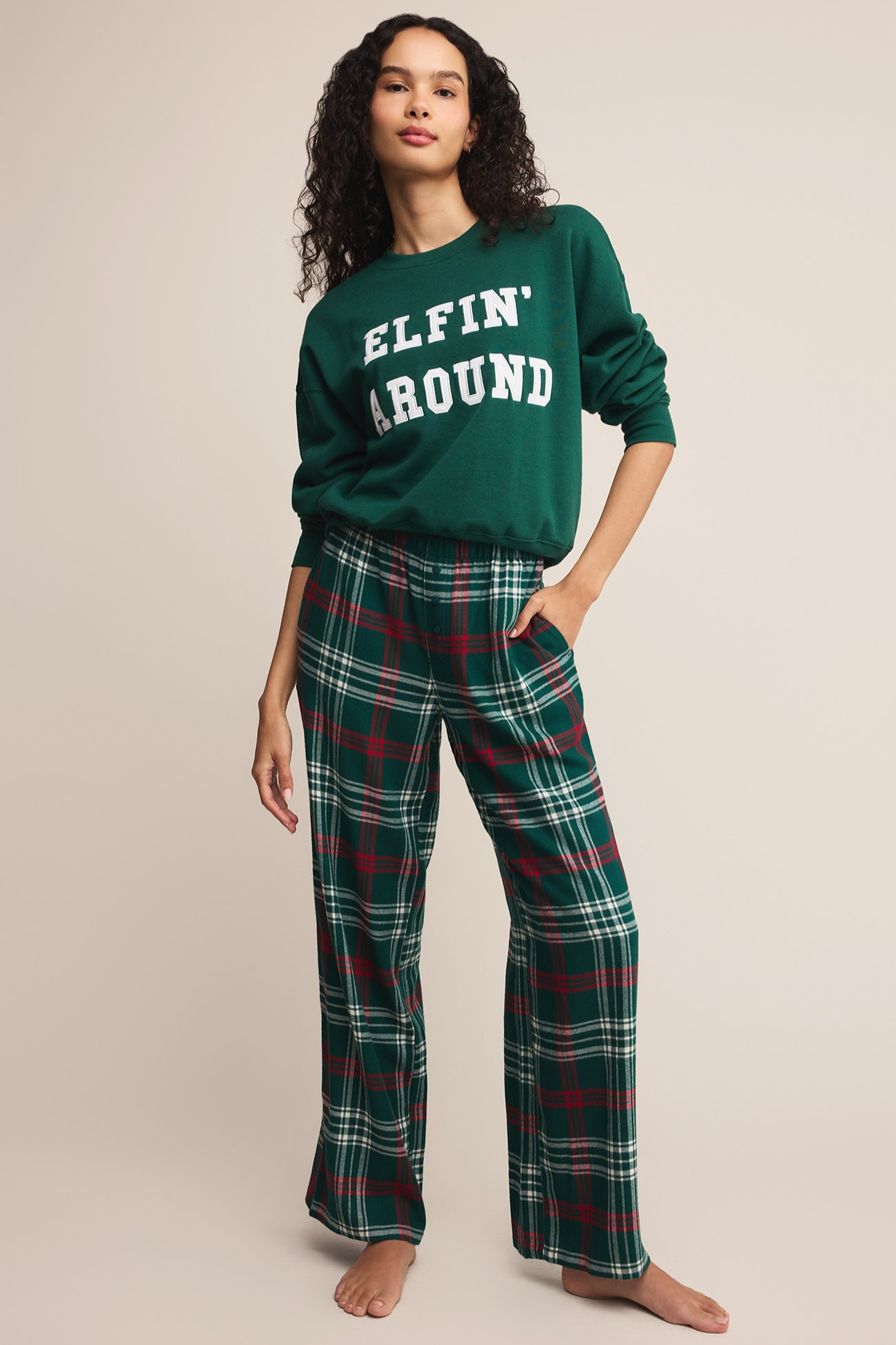 Hangout Plaid Pant
