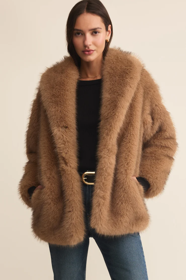Logan Faux Fur Coat