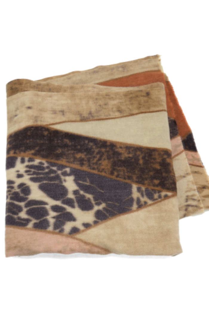 Russet waves of Comfort Scarf