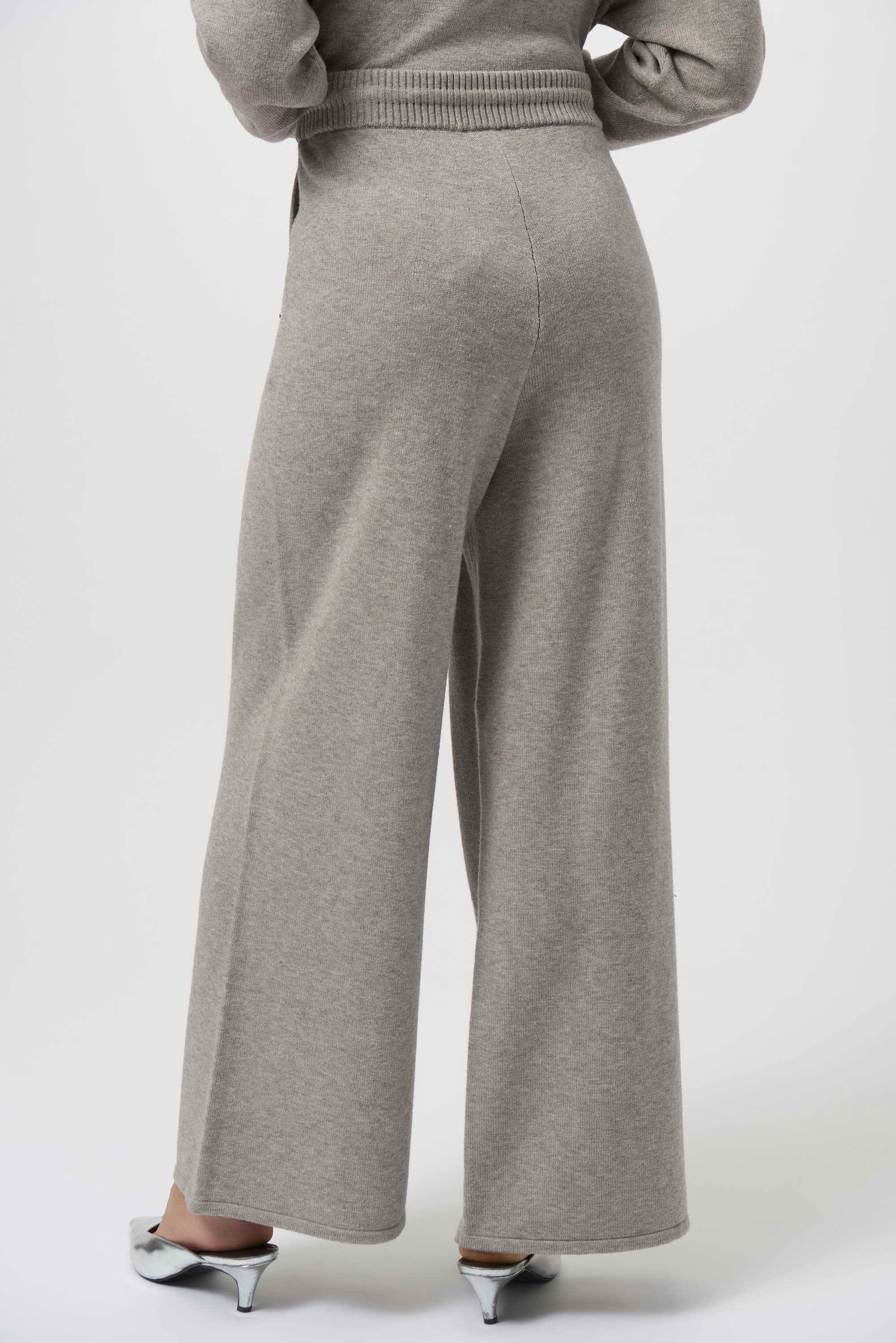 Sweater Knit Wide Leg Pant
