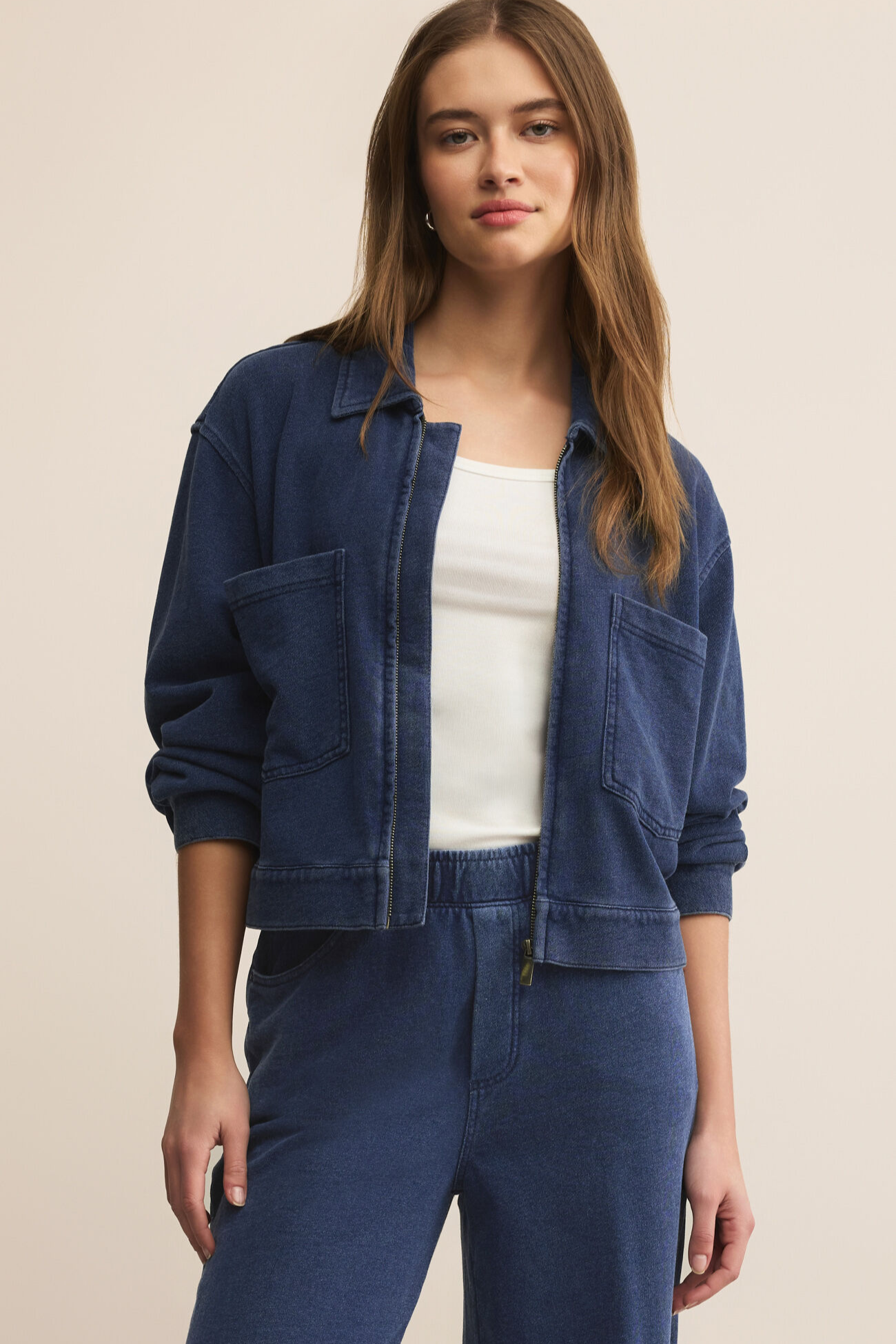 Heritage Knit Denim Jacket