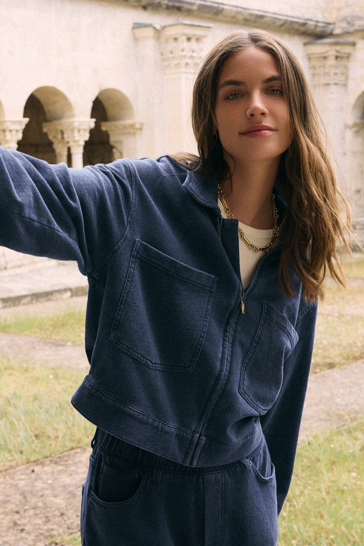 Heritage Knit Denim Jacket