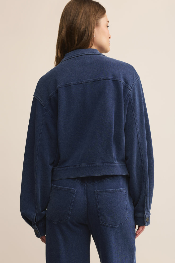 Heritage Knit Denim Jacket