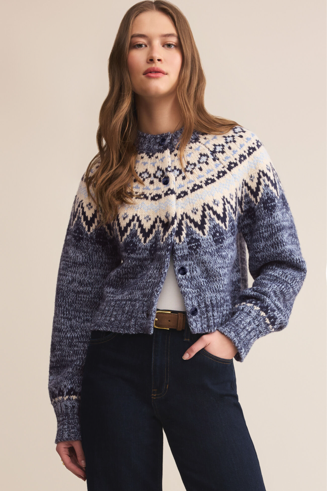 North Sea Fair Isle Cardigan