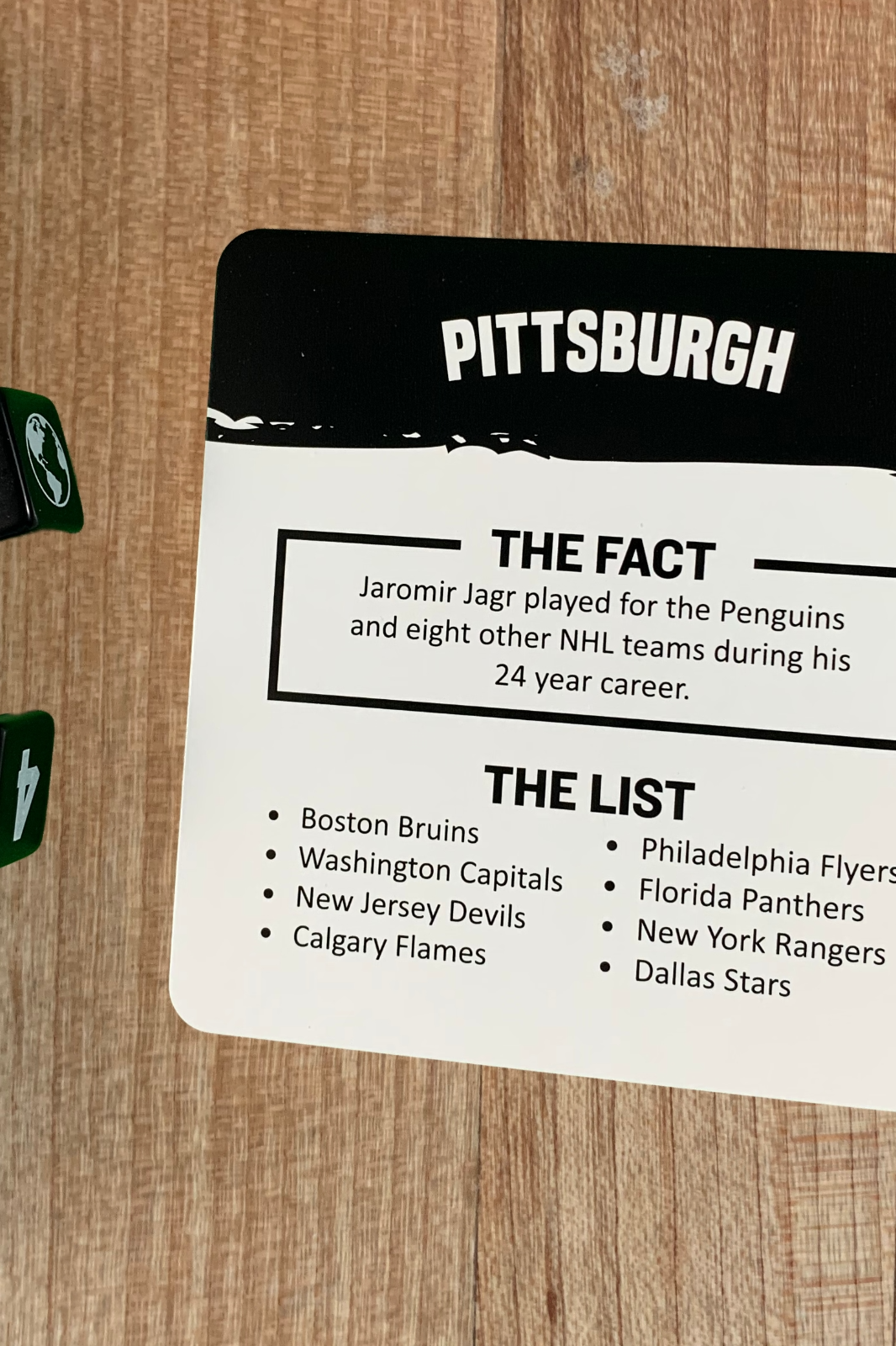Pittsburgh Against the World Sports Trivia Game