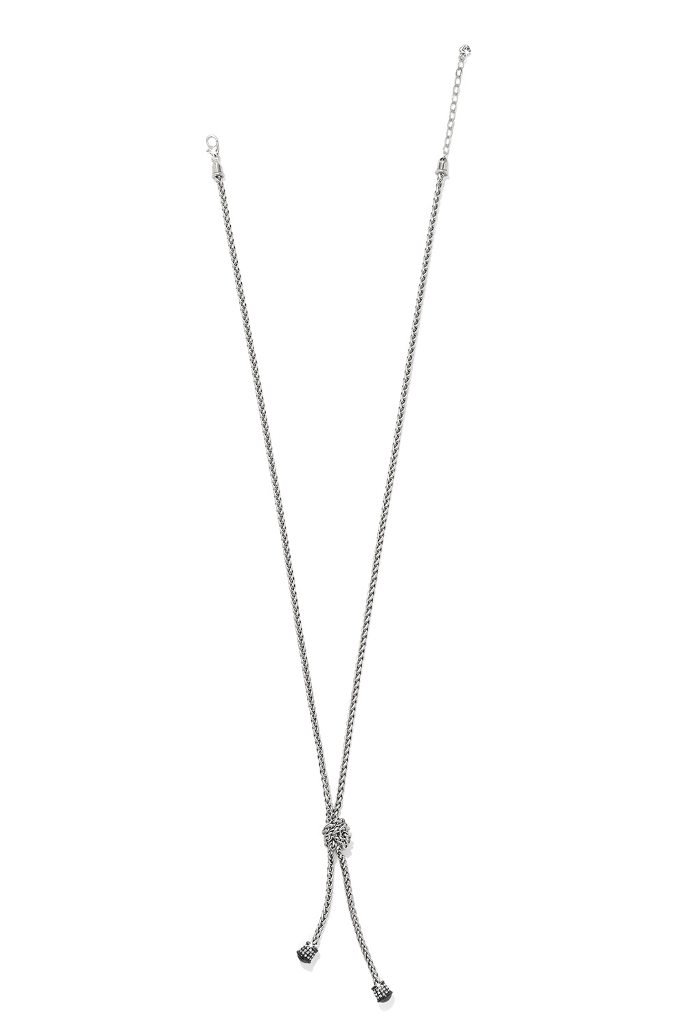 Meridian Ventus Black Y Necklace