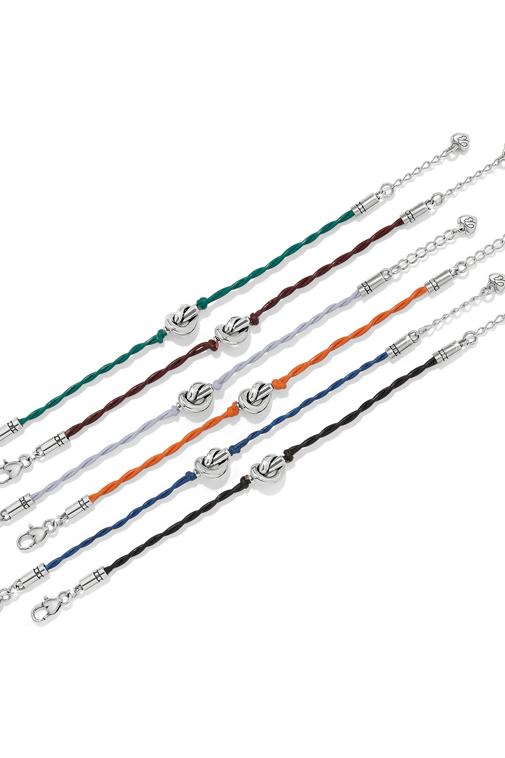 Interlok Single Knot Leather Bracelet