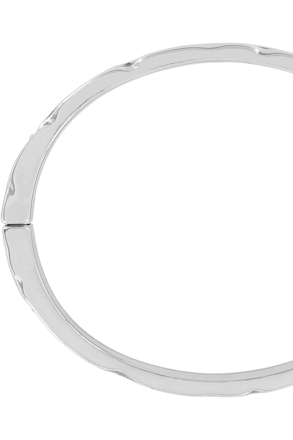 Footprints Hinged Bangle