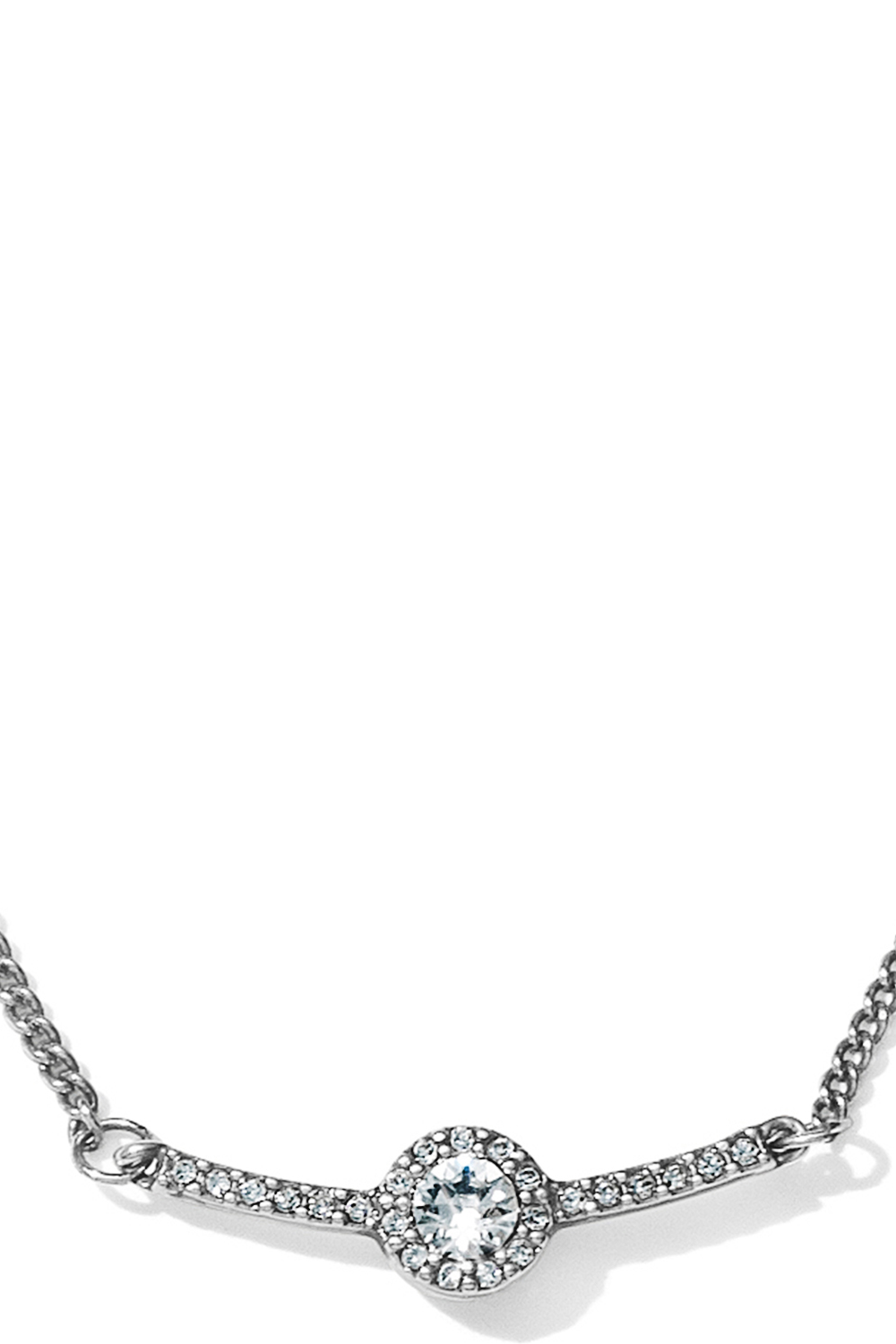 Delicate Crystal Pendant Necklace