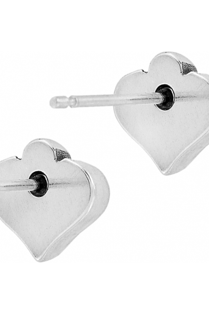 Alcazar Heart Mini Post Earrings