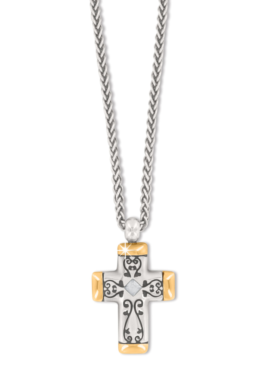 Venezia Petite Cross Necklace