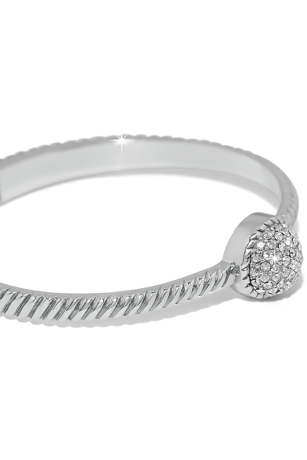 Illumina Celeste Dome Hinged Bangle