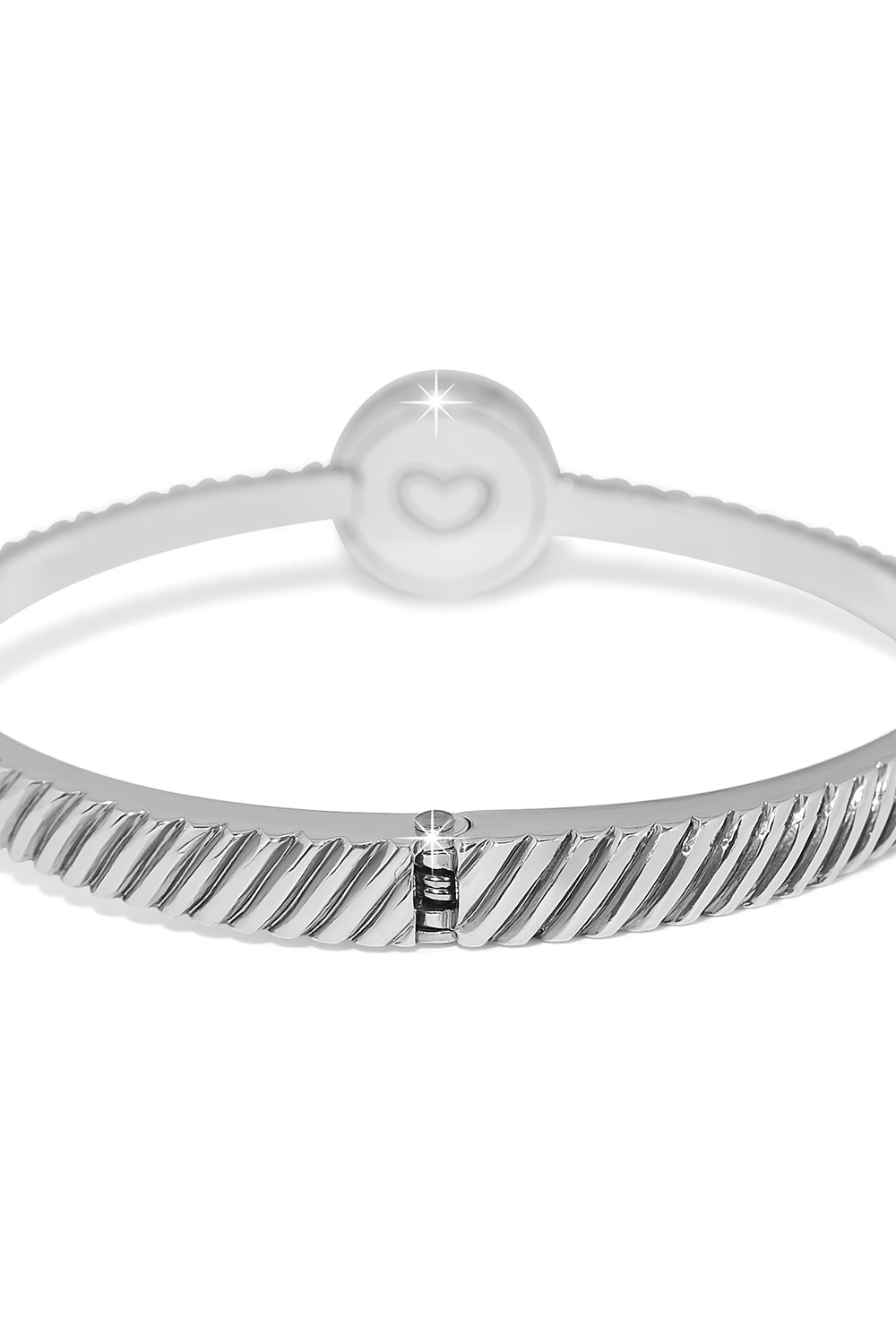 Illumina Celeste Dome Hinged Bangle