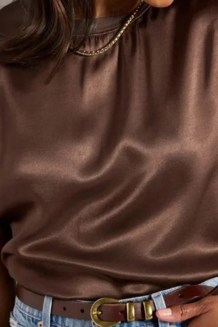 Oscar Satin Top