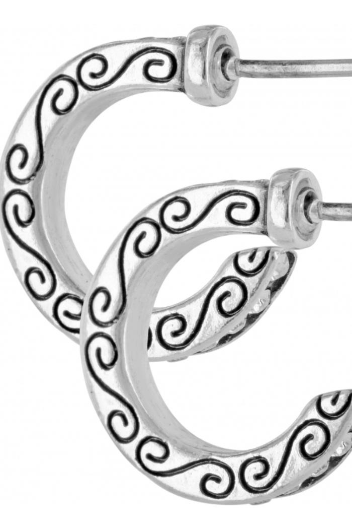 Secret Of Love Mini Hoop Earrings