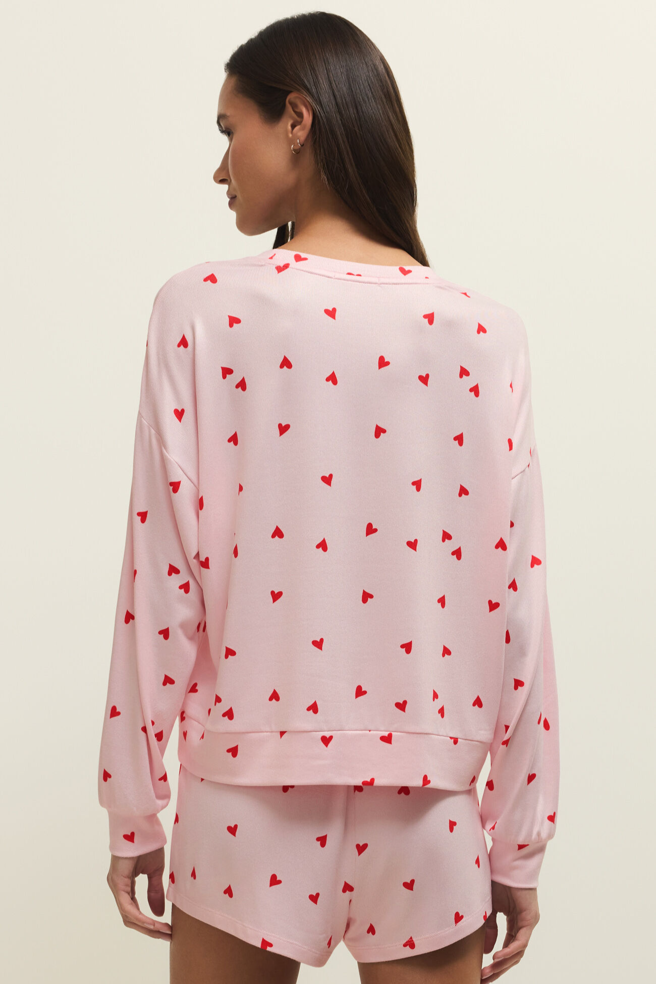 Mira Heart Long Sleeved Top