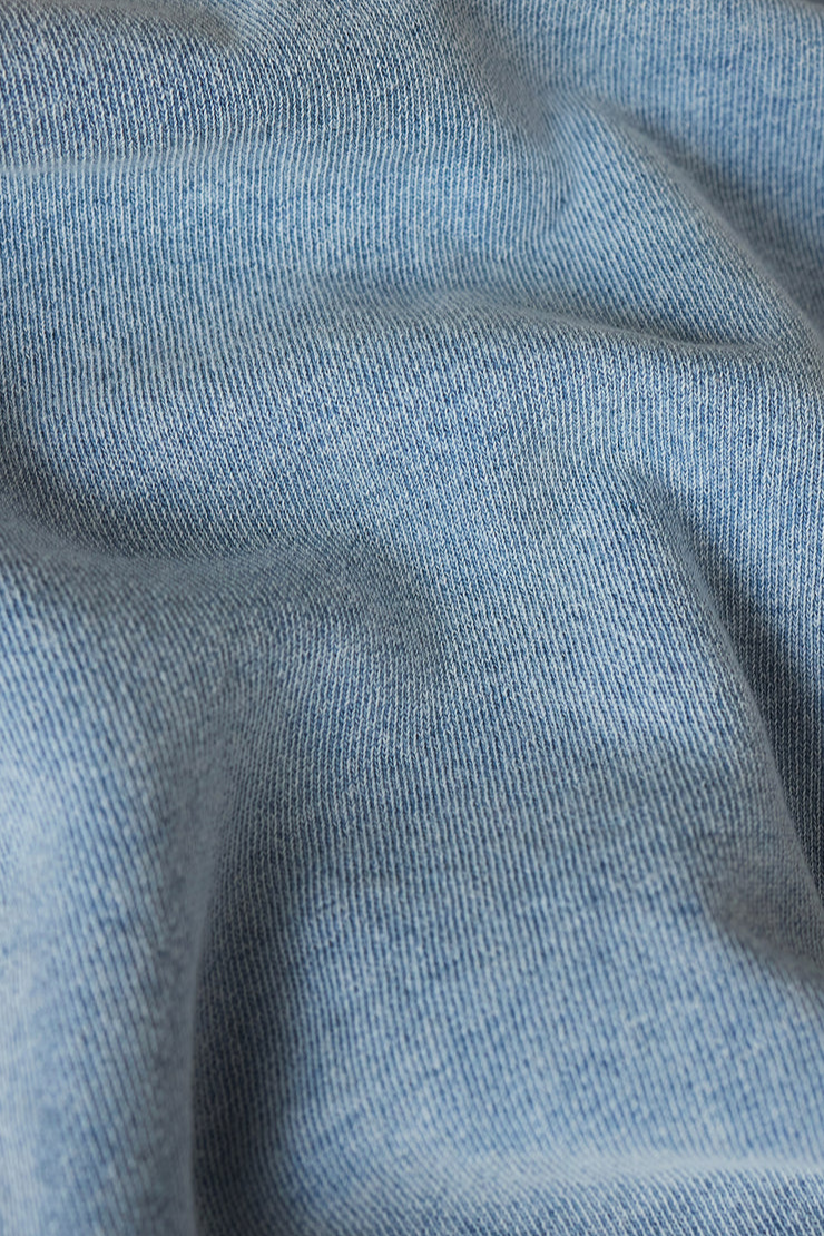 Delphine Knit Denim Sweatshirt