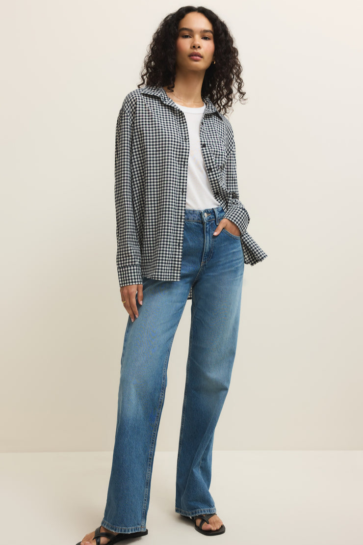 Seaport Gingham Button Up