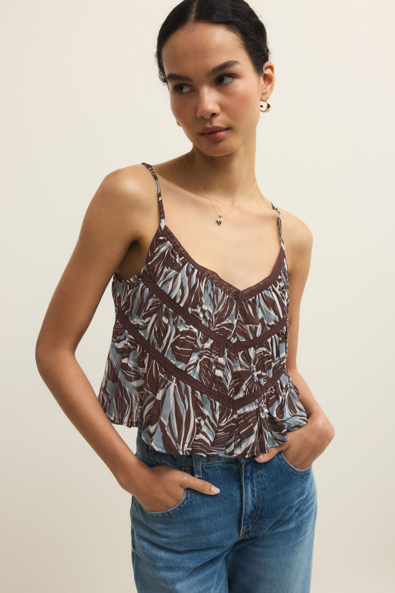 Casey Zinn Floral Tank