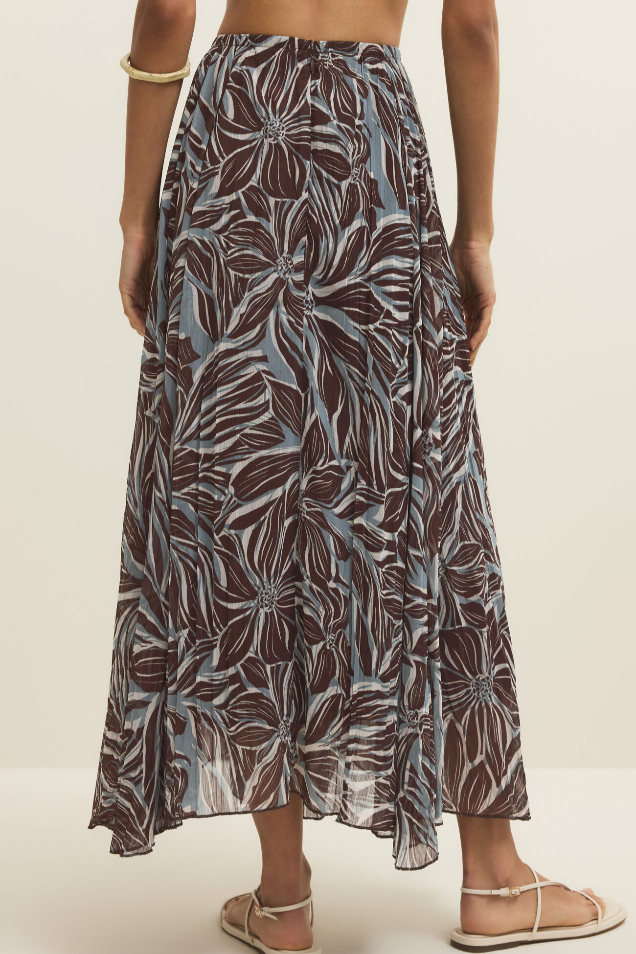 VITORIA ZINN FLORAL MAXI SKIRT