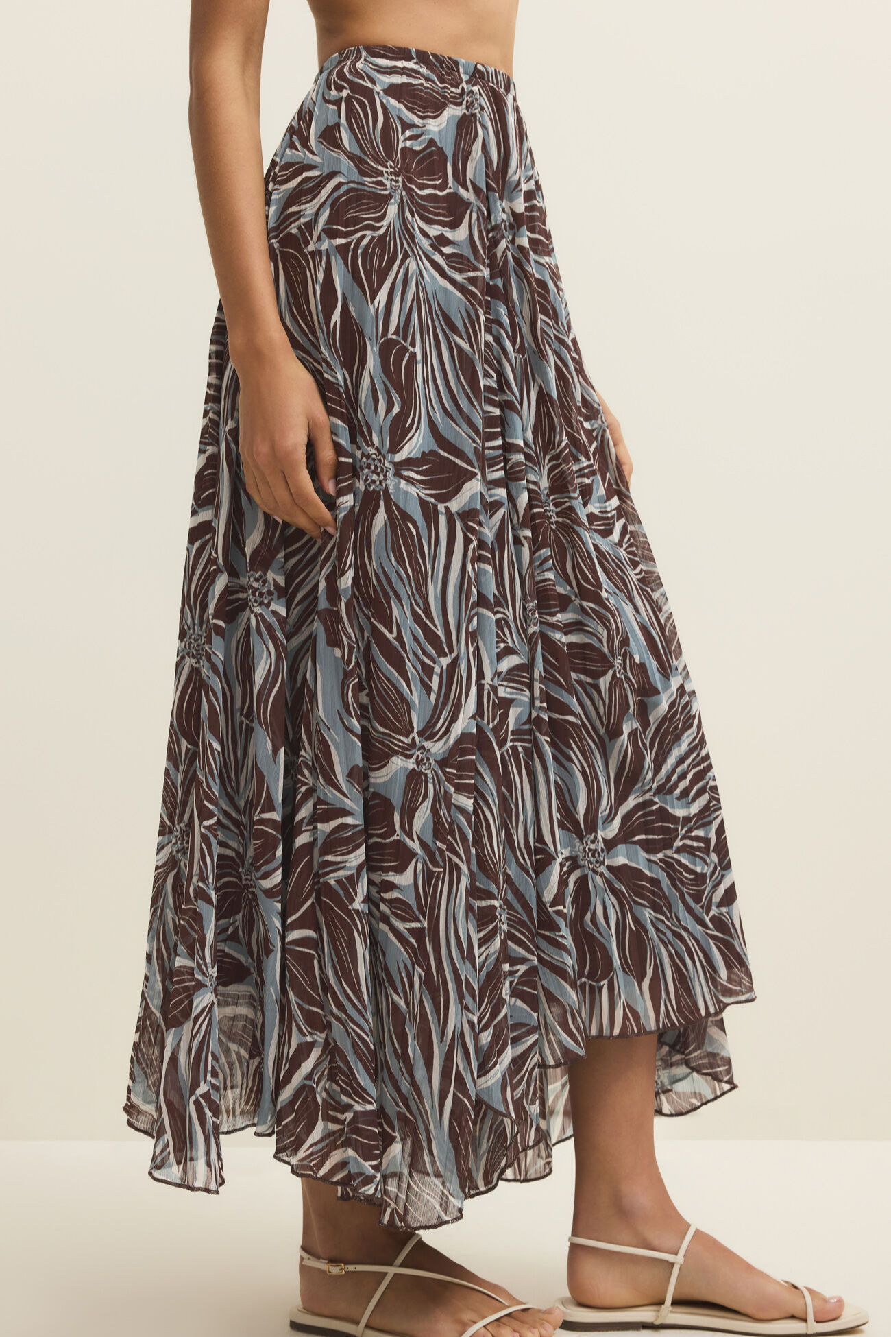 VITORIA ZINN FLORAL MAXI SKIRT
