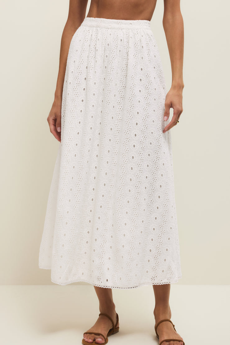 Bria Eyelet Skirt