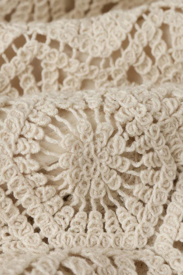 Raquel Lace Cropped Top