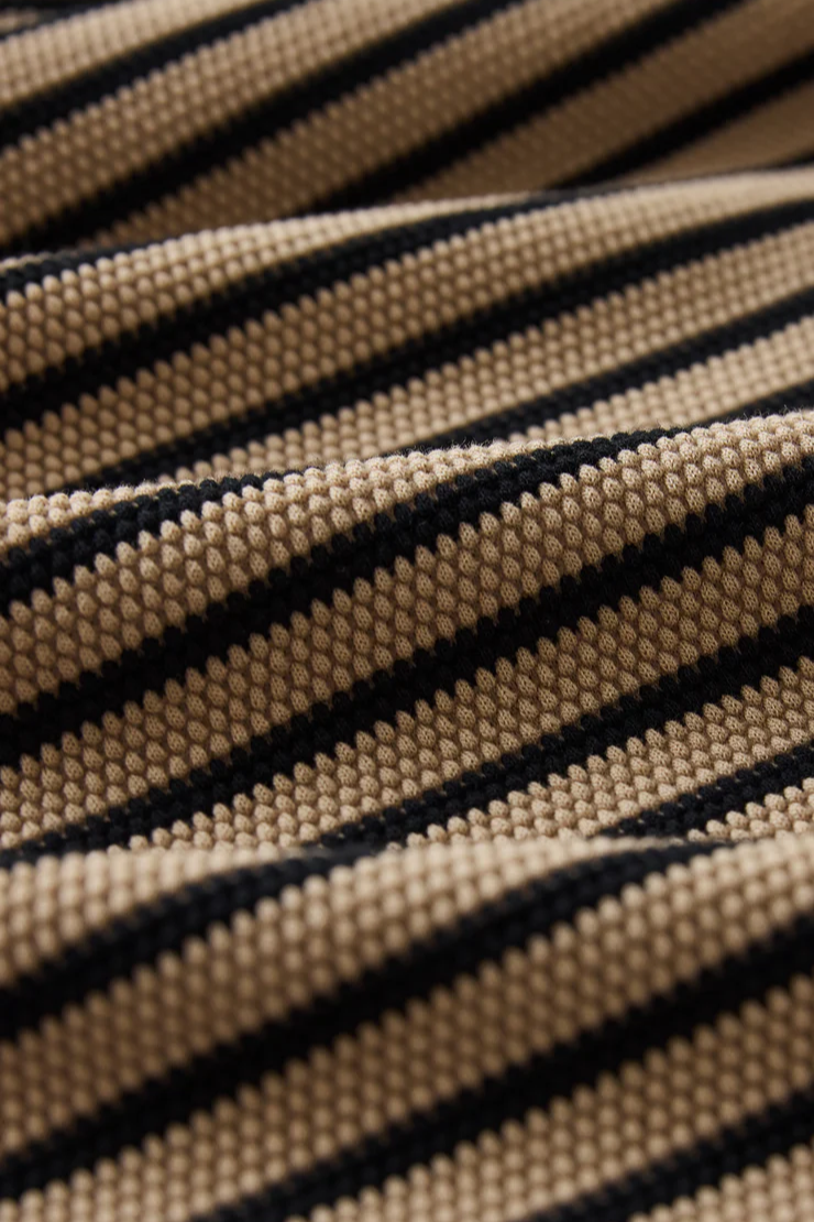 AINSLIE STRIPE MIDI SKIRT