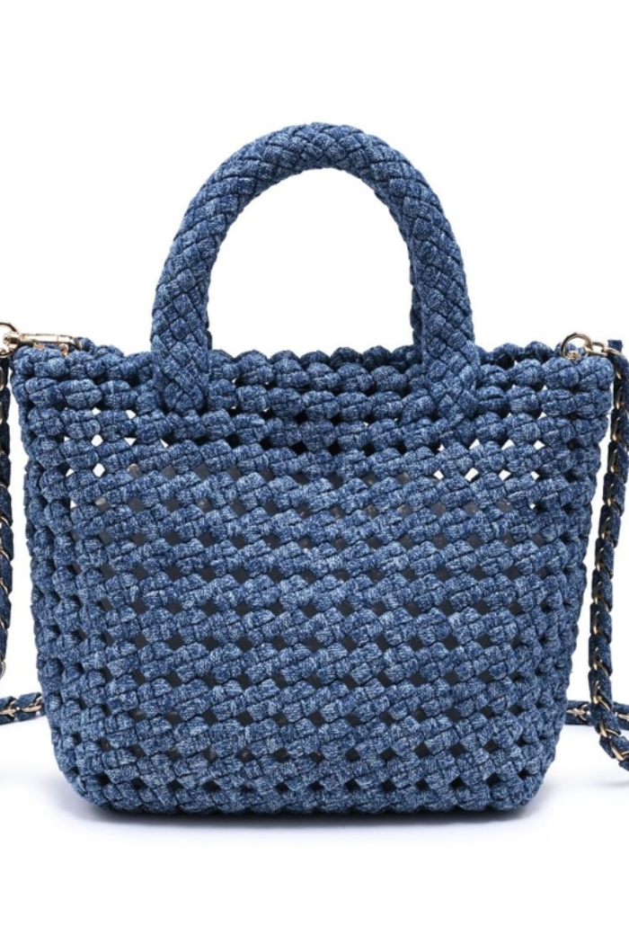 Ambrosia Small Denim Crossbody